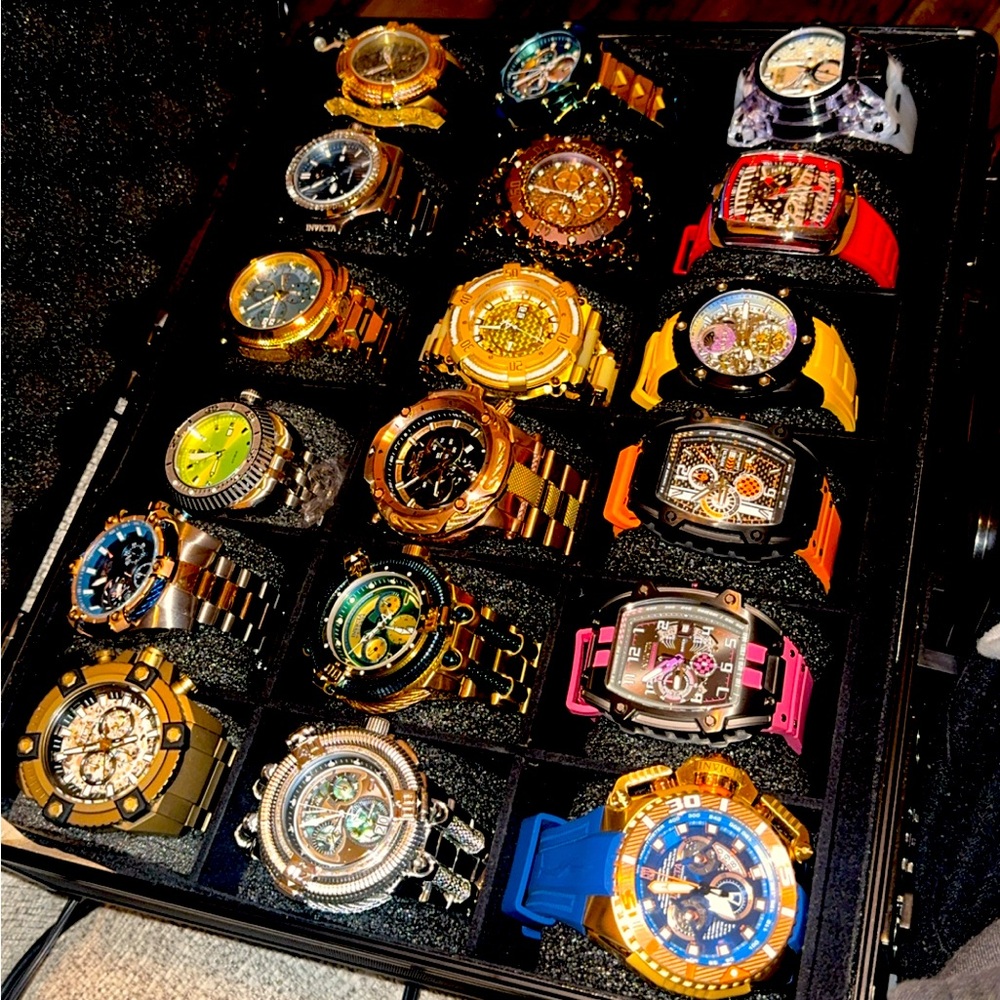 Invicta watch collection limited addition